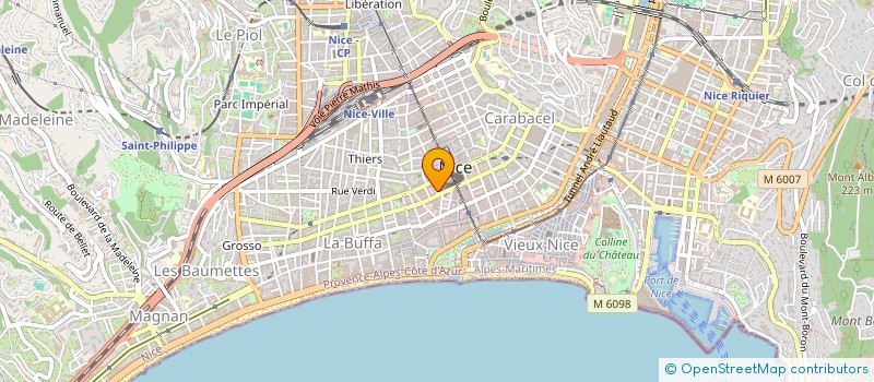 localisation de l'entreprise LEADINGSTONES IMMOBILIER à NICE