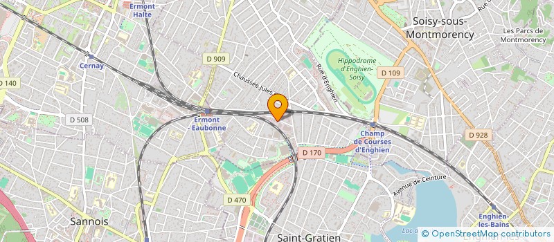 localisation de l'entreprise LEADINSIDE à EAUBONNE