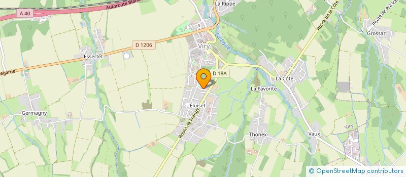 localisation de l'entreprise LEADOP COMPUTING  VIRY