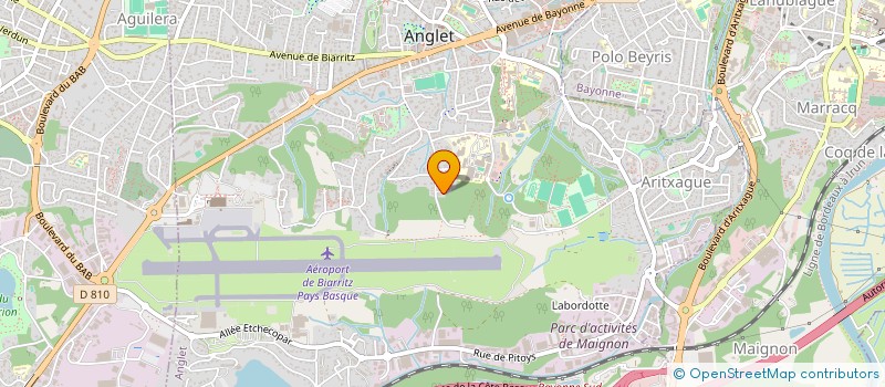 localisation de l'entreprise LEADS EPLINE  ANGLET