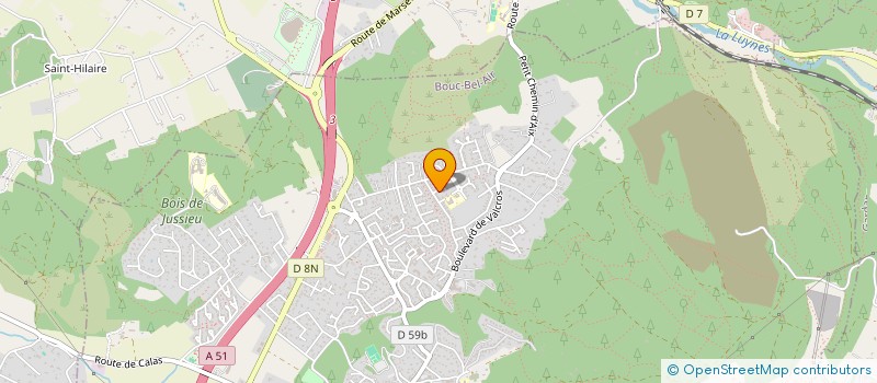 localisation de l'entreprise LEADWEGO à BOUC-BEL-AIR