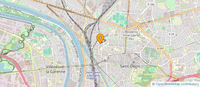 localisation de l'entreprise LEADY  SAINT-DENIS