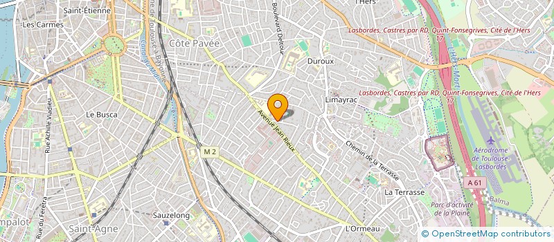 localisation de l'entreprise LEADYLE à TOULOUSE
