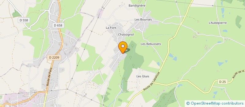 localisation de l'entreprise LEADZGEN à CUSSET
