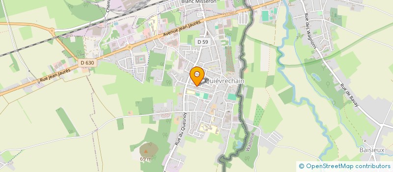 localisation de l'entreprise LEAELA  QUIEVRECHAIN