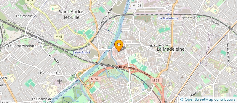 localisation de l'entreprise LEAELIKAEL à LA MADELEINE