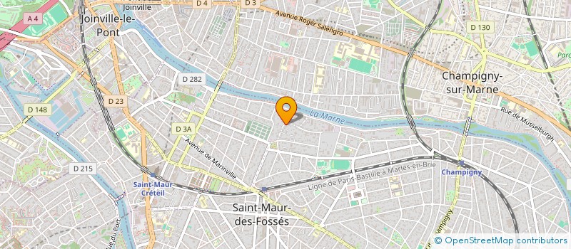 localisation de l'entreprise LEAF  SORGUES