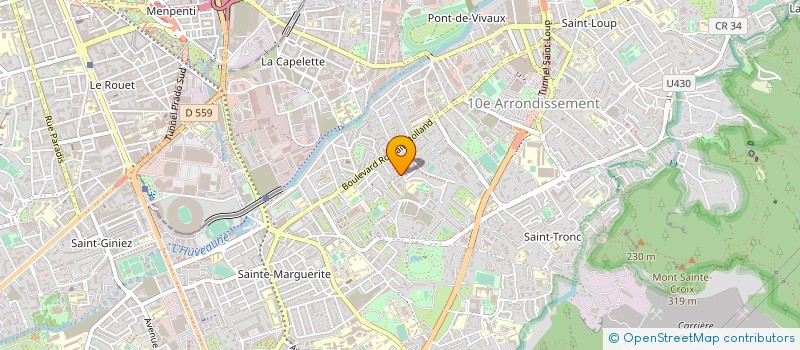 localisation de l'entreprise LEAF AND WOOD  MARSEILLE
