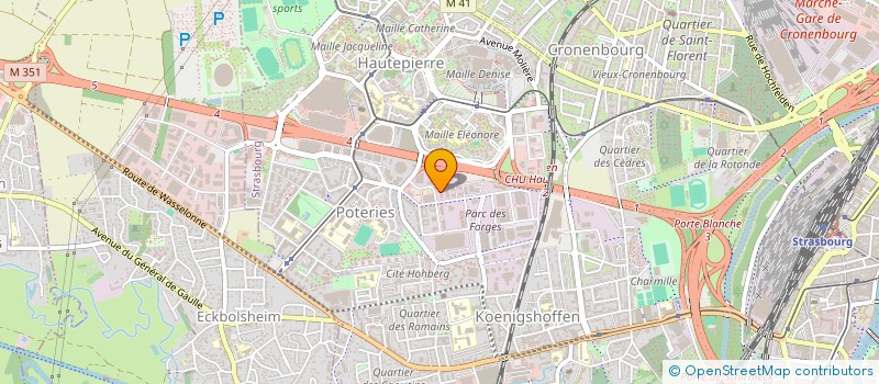 localisation de l'entreprise LEAFLO  STRASBOURG