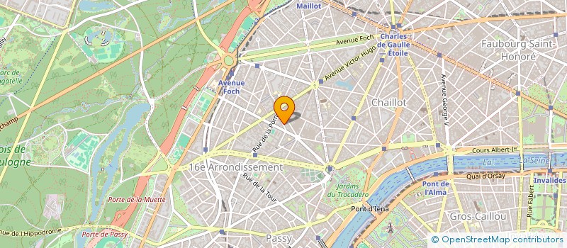 localisation de l'entreprise LEAGAB  PARIS