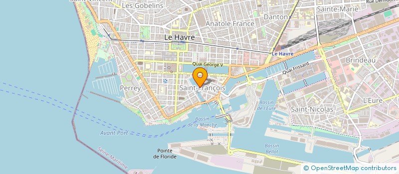 localisation de l'entreprise LEAGATHE à LE HAVRE