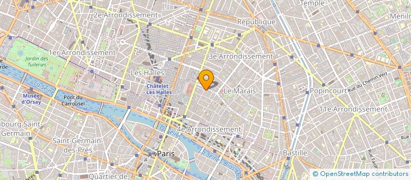 localisation de l'entreprise LEAGUE FRENCH BARBER  PARIS