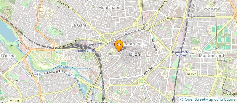 localisation de l'entreprise LEAH à DIJON