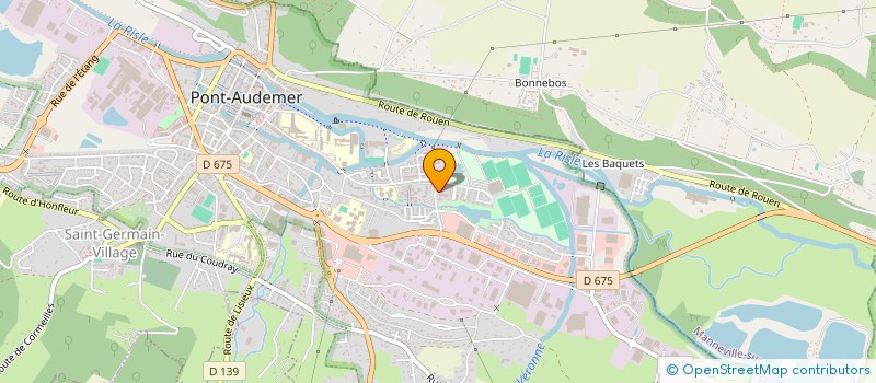 localisation de l'entreprise LEAK27 EURL  PONT-AUDEMER