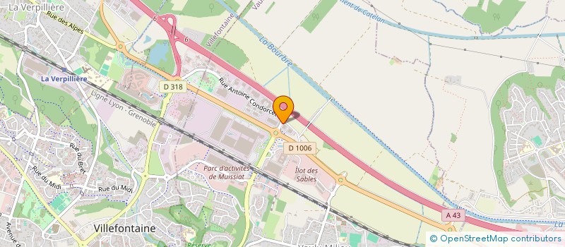 localisation de l'entreprise LEAKAL I  VAULX-MILIEU