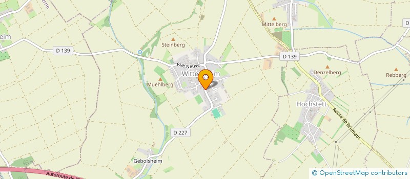 localisation de l'entreprise LEAL INVEST  WITTERSHEIM