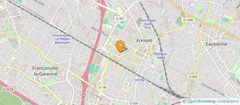 localisation de l'entreprise LEAL SERVICES &CO à ERMONT