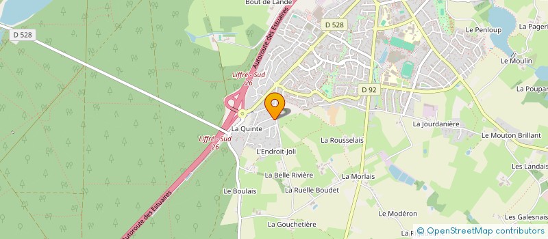 localisation de l'entreprise LEALAUCA  LIFFRE