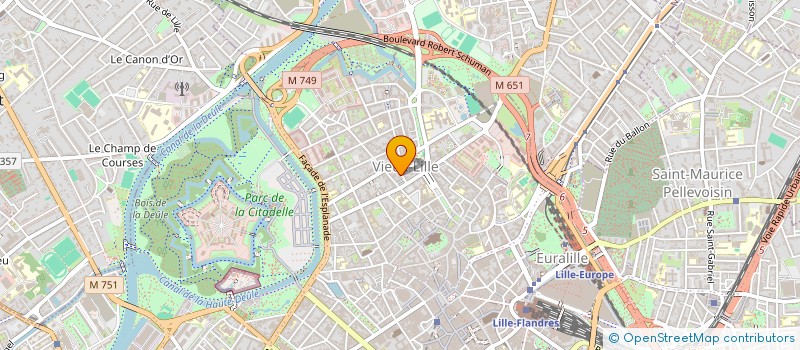 localisation de l'entreprise LEALCO à LILLE