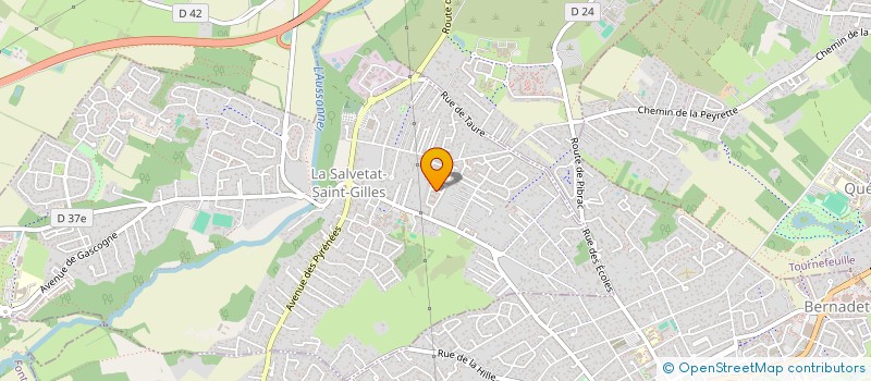localisation de l'entreprise LEALEOROM  LA SALVETAT-SAINT-GILLES