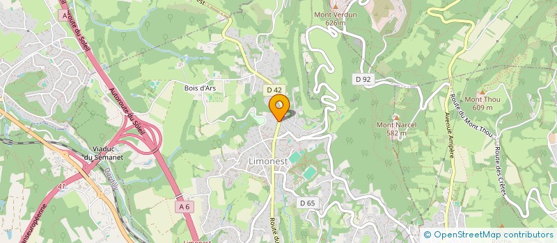 localisation de l'entreprise LEALEP  LIMONEST