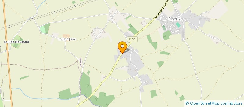 localisation de l'entreprise LEALEX  PISEUX