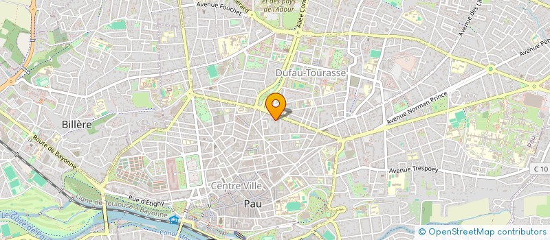 localisation de l'entreprise LEALICE à PAU