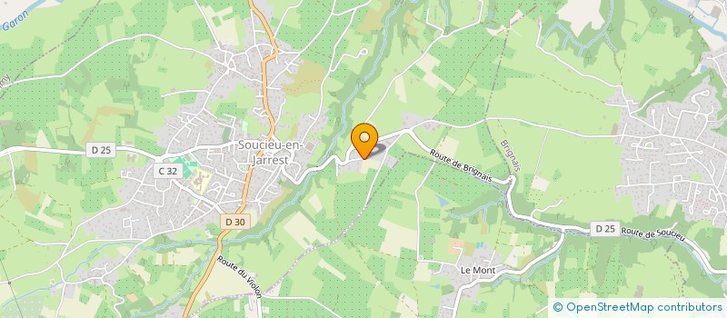 localisation de l'entreprise LEALIS CONSEILS RH  SOUCIEU-EN-JARREST