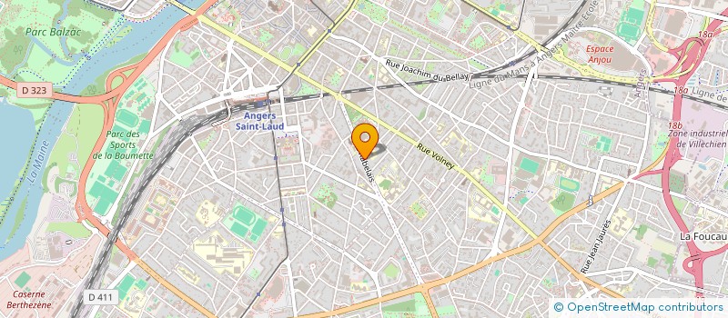 localisation de l'entreprise LEALMA à ANGERS