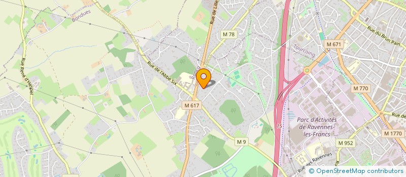 localisation de l'entreprise LEAM  BONDUES