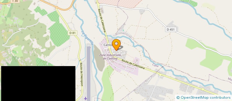 localisation de l'entreprise LEAM à CALVI
