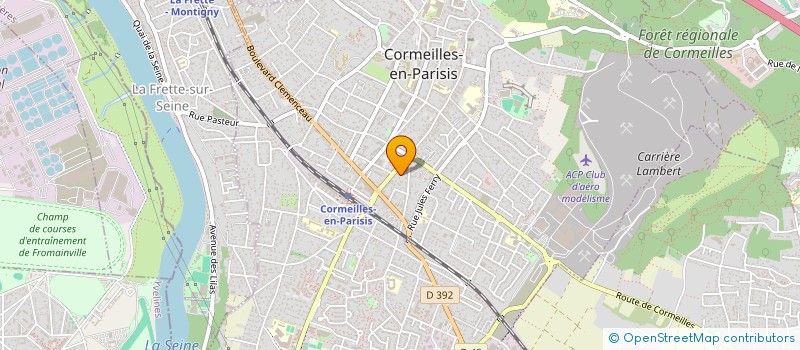localisation de l'entreprise LEAM  SARTROUVILLE