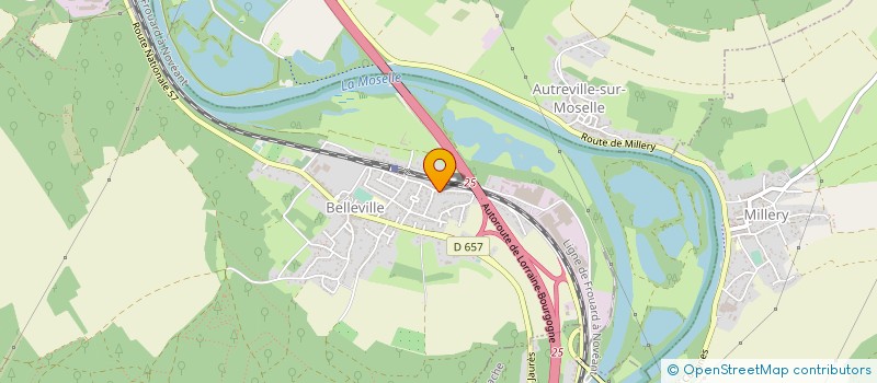 localisation de l'entreprise LEAMAX  BELLEVILLE