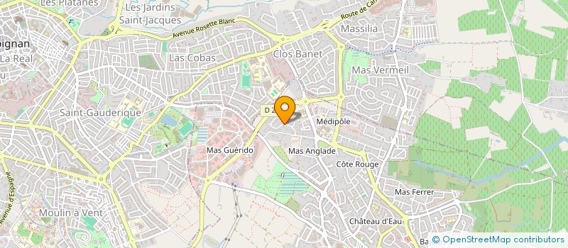 localisation de l'entreprise LEAMAX  CABESTANY