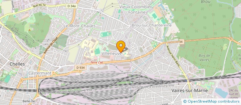 localisation de l'entreprise LEAMAY  CHELLES