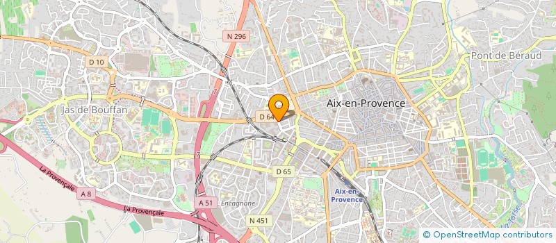 localisation de l'entreprise LEAMICHE  AIX-EN-PROVENCE