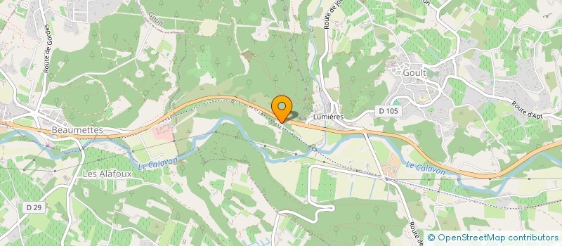 localisation de l'entreprise LEAMJU  GOULT