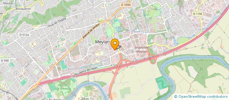 localisation de l'entreprise LEAN WASTE à MEYLAN