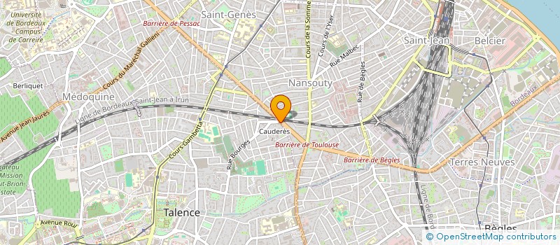 localisation de l'entreprise LEANA  SAINT-MEDARD-D'EYRANS