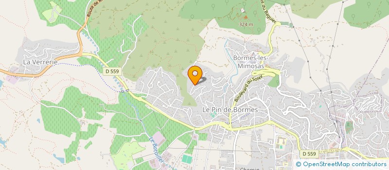 localisation de l'entreprise LEANA à BORMES-LES-MIMOSAS