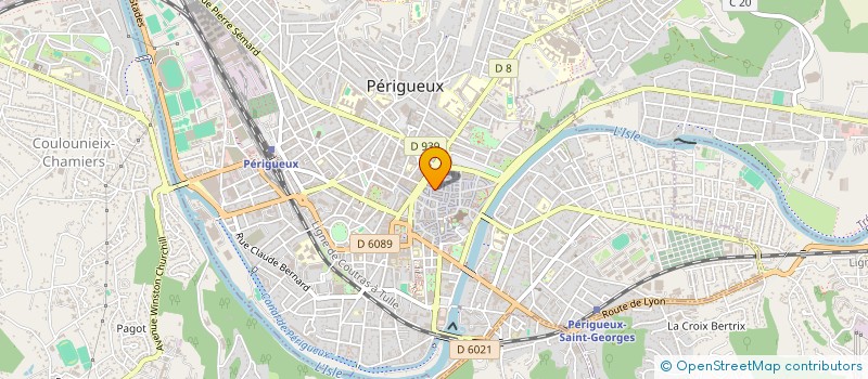 localisation de l'entreprise LEANA à PERIGUEUX