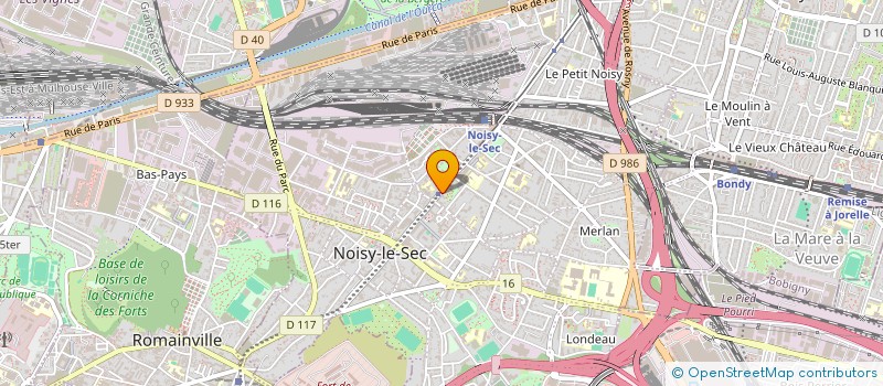 localisation de l'entreprise LEANAOPTIC à NOISY-LE-SEC