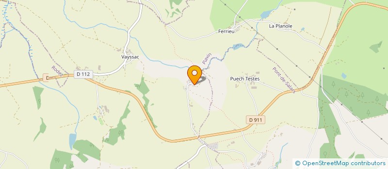 localisation de l'entreprise LEANAT  FLAVIN