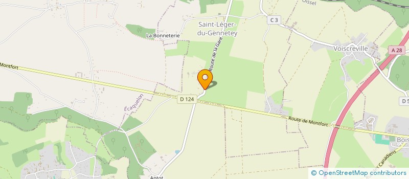 localisation de l'entreprise LEANATHAN  SAINT-LEGER-DU-GENNETEY