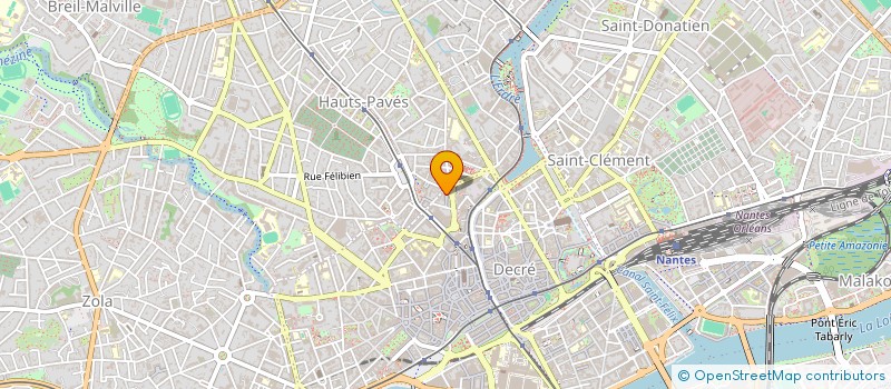 localisation de l'entreprise LEANCO  NANTES