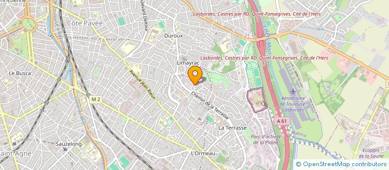 localisation de l'entreprise LEANDOR à TOULOUSE