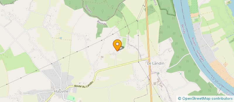 localisation de l'entreprise LEANDRE  HAUVILLE