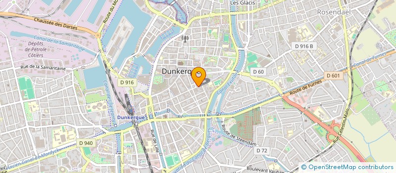 localisation de l'entreprise LEANDRE & CO à DUNKERQUE