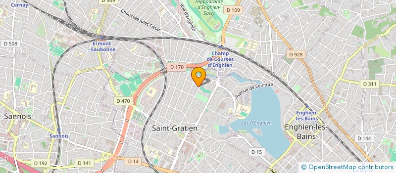 localisation de l'entreprise LEANDRE JEAN ODETO  SAINT-GRATIEN