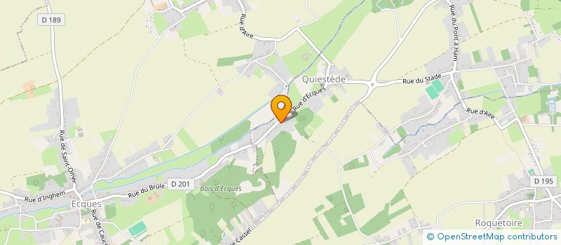 localisation de l'entreprise LEANDRE, NOTRE PETIT GUERRIER  QUIESTEDE